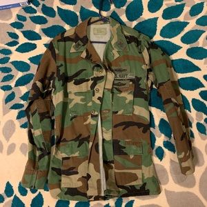 Original US Navy camo jacket